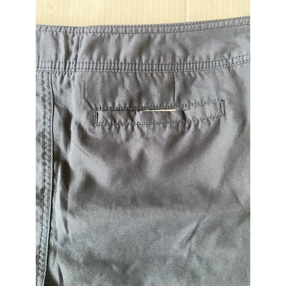 Abercrombie & Fitch Mens Y2K Swim Trunks Size XL Blue Lined Moose Logo Preppy - Picture 6 of 11